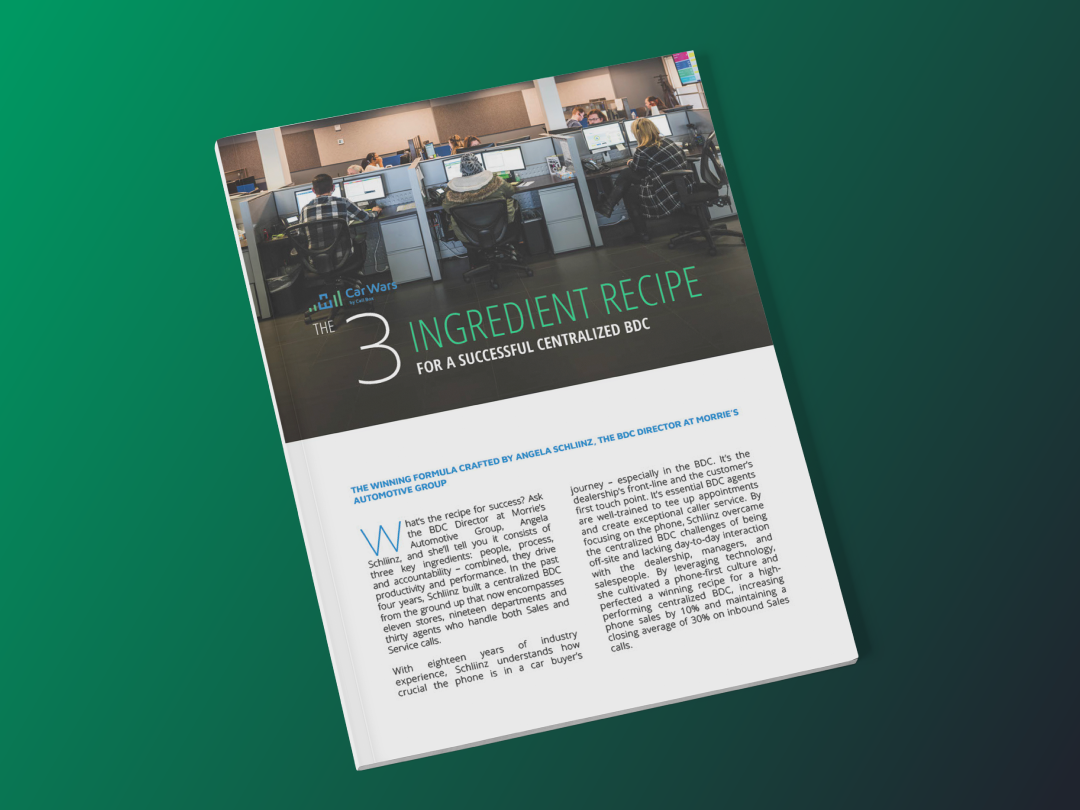 3 Ingredient Recipe for Successful BDC