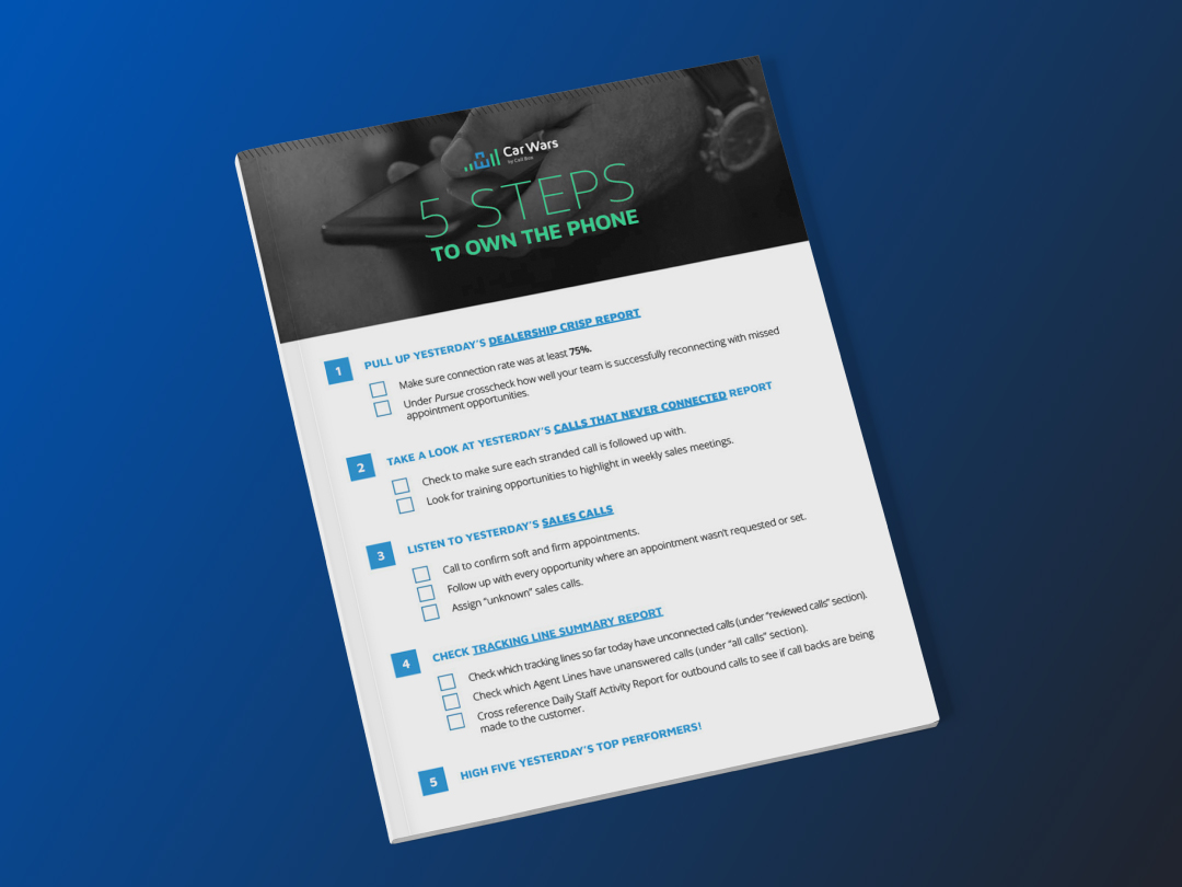 5 Steps to Own the Phone