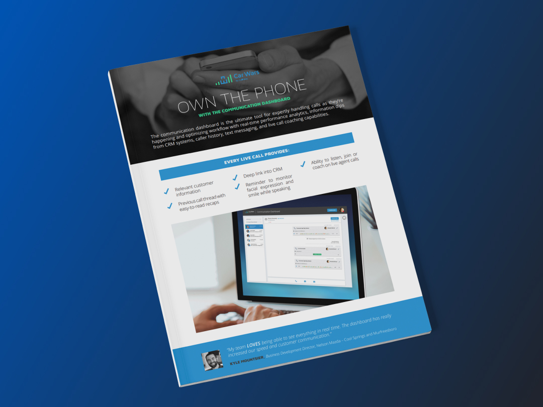 Own the Phone with Communication Dashboard