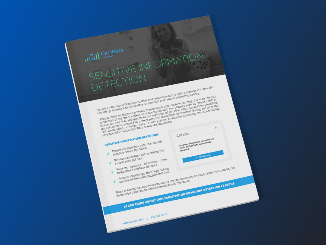 Sensitive Info Detection guide
