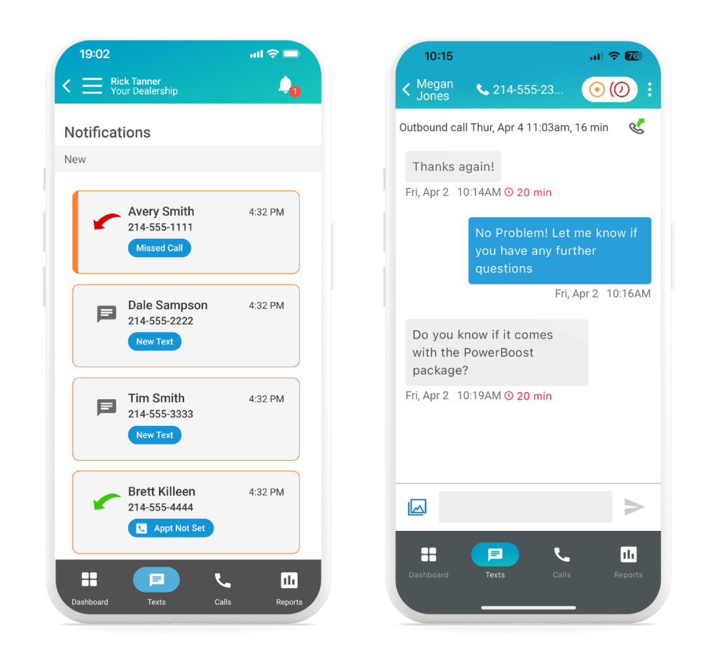 app texting notifications