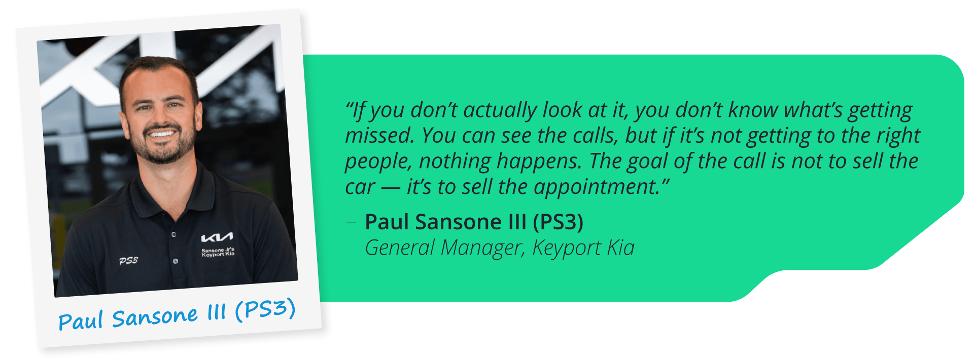 Paul Sansone III quote